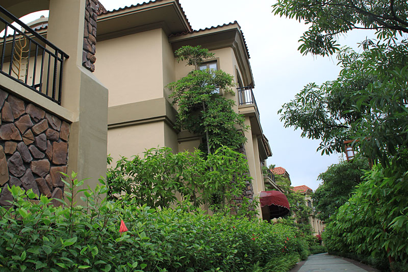 锦绣香江温泉城别墅外立面