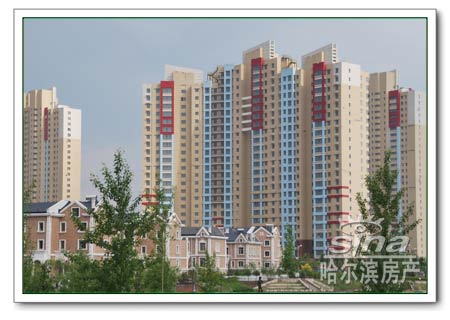 世茂滨江新城(新浪哈尔滨房产摄)
