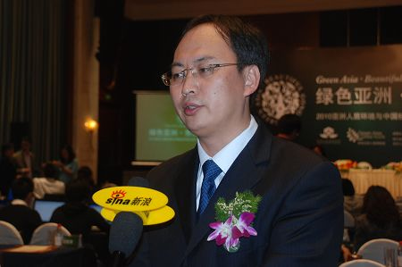 中国铁建浙江京城投资有限公司总经理马建军接受新浪乐居采访