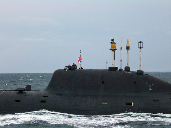 阿库拉3型核潜艇图片