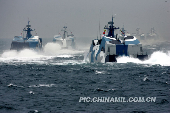 中国海军快艇部队图片