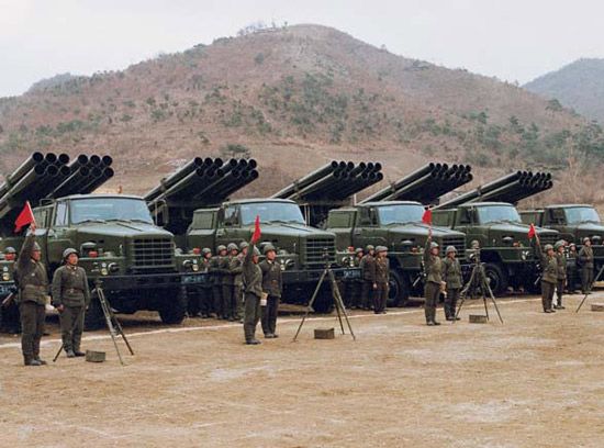 朝鲜火箭炮17图片