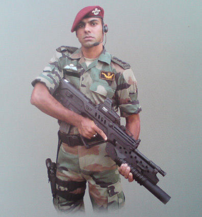 印度向以色列采购tar-21步枪优先装备精锐部队