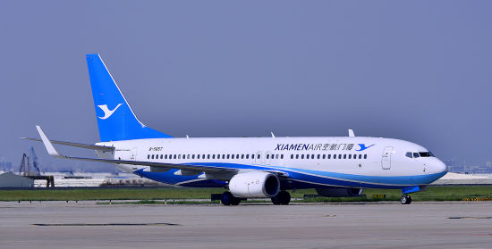 厦航机队新引进波音737 飞机总数增至85架