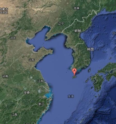 韩国的海陆位置图片