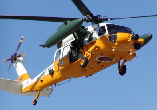 日本海上自卫队载3人直升机在鹿儿岛失联