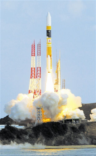 资料图:日本火箭发射