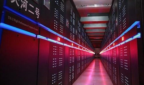 资料图:中国天河2号超级计算机