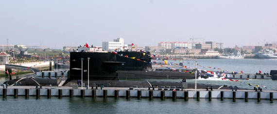 图文:北海舰队青岛基地已批量列装宋级改型潜艇