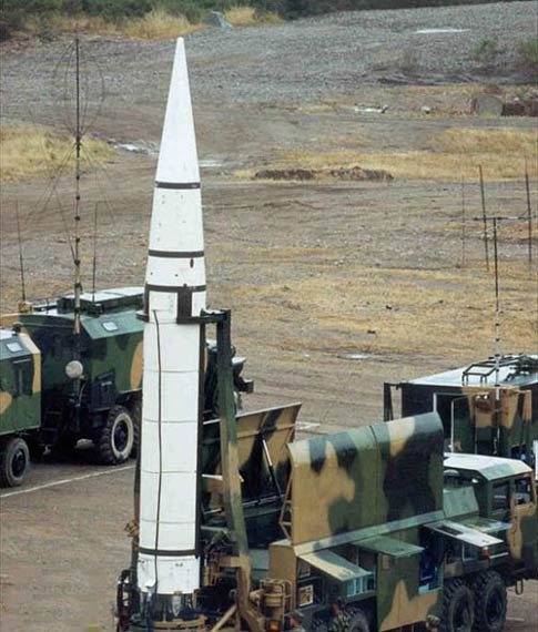 图文解放军二炮东风15战术导弹阵地