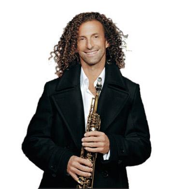 视萨克斯如情人的长发帅哥kenny g