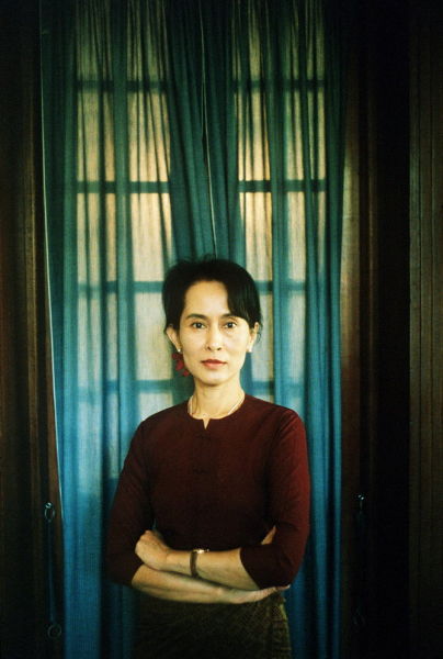 缅甸杜昂山素季多少岁图片
