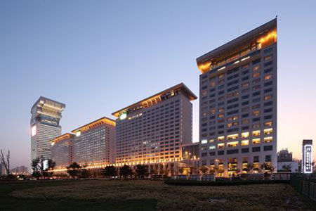 酒店地图北京盘古七星酒店