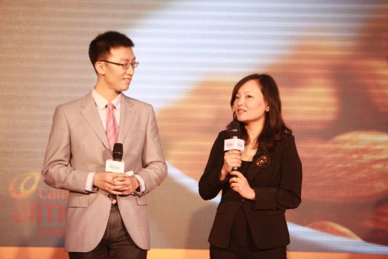 国内知名营养专家顾中一与国家队运动营养师周瑾就美国大杏仁营养信息