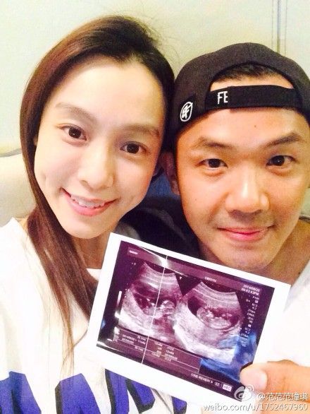 38岁范玮琪宣布怀上双胞胎 开心晒b超图