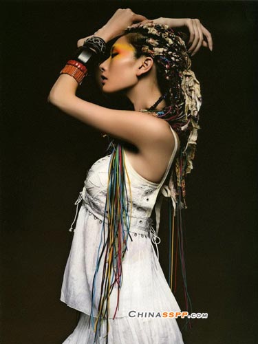 画个吉普赛女郎妆 让人一见难忘(组图)(4)