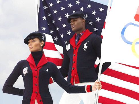冬奥美国队队服品牌图片