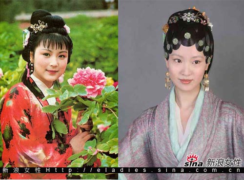 流行风尚 > 正文  史湘云    造型对比:史湘云算是红楼梦中一个比较