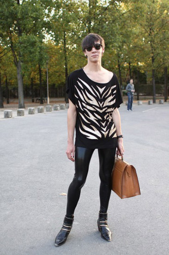 男用leggings大行其道