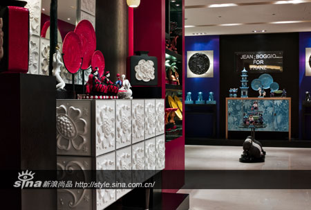 法蓝瓷北京银泰旗舰店正式开幕亮相(组图)