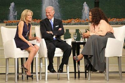 拜登夫妇做客奥普拉-温弗瑞访谈
