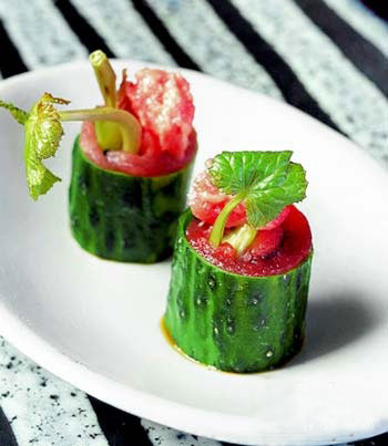 天然山葵日料的绿芥美味组图