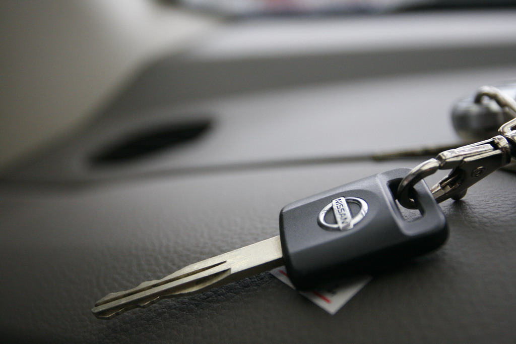 东风日产骏逸车钥匙