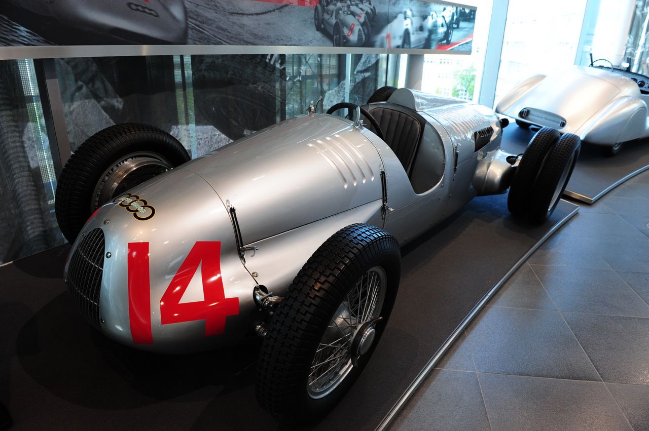 奥迪汽车博物馆实拍照片