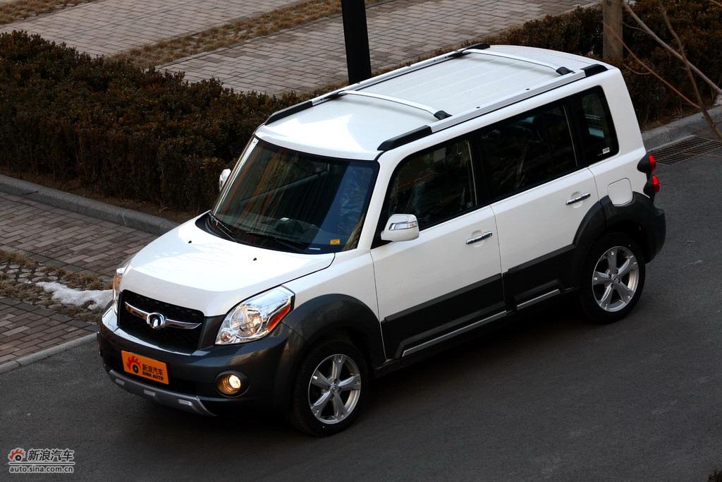 长城哈弗m2试驾实拍图外观