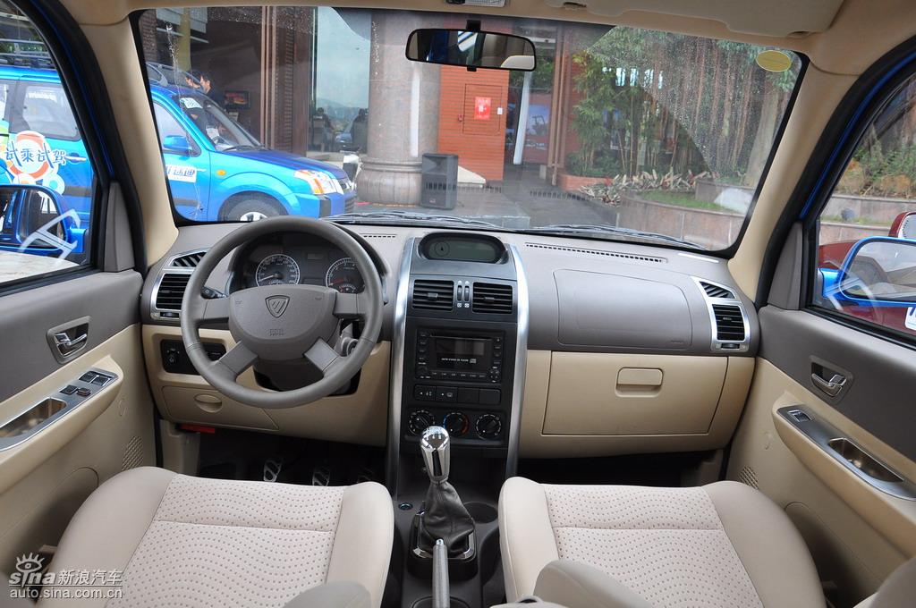 福田迷迪实拍图内饰