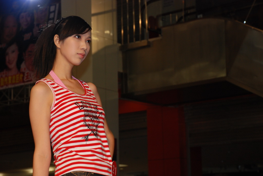 2008中国汽车模特大赛华北赛区决赛现场