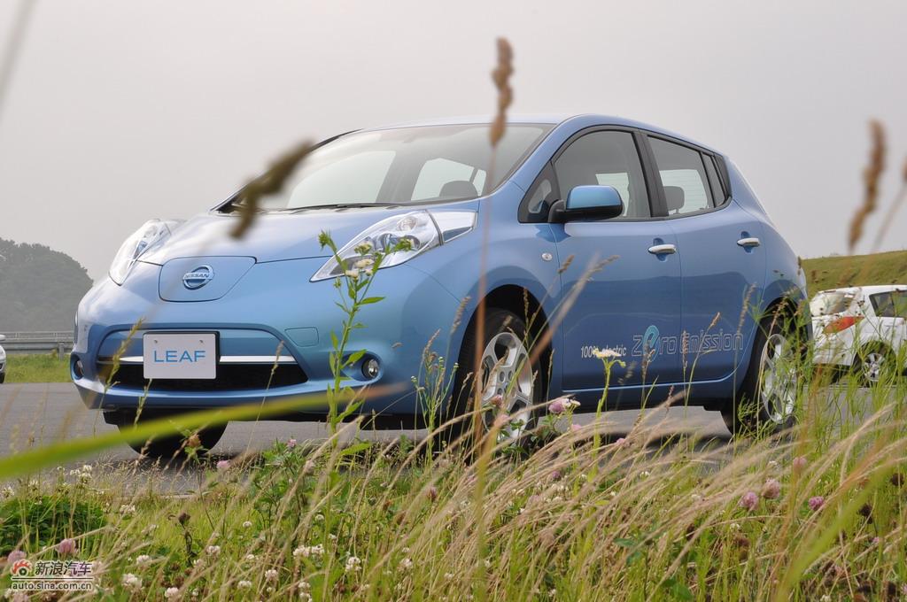日产聆风纯电动车外观实拍图_图片_新浪汽车_新浪网