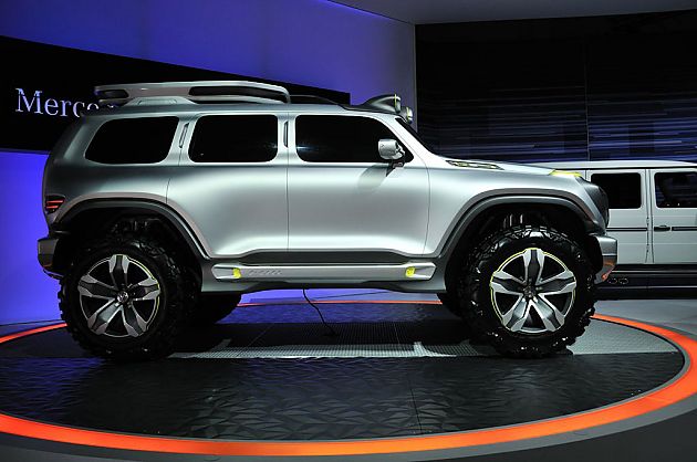 奔驰ener-g-force概念车洛杉矶实拍