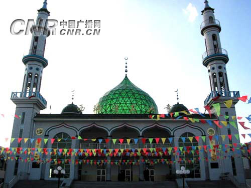 银川西关清真寺(图片来源:中国广播网)