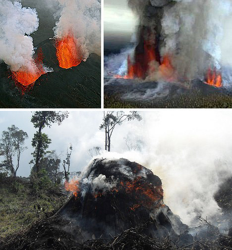 尼亚穆拉吉拉火山图片