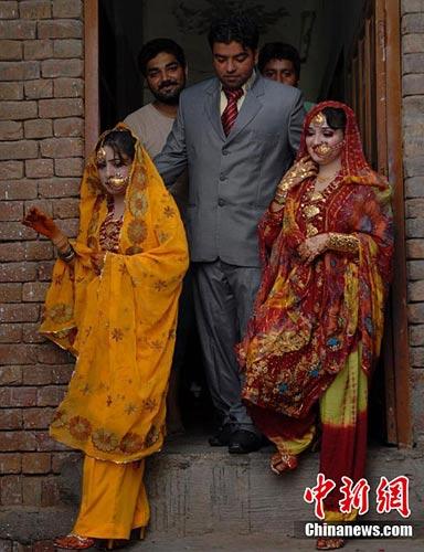 享齐人之福 巴基斯坦男子24小时内娶两老婆