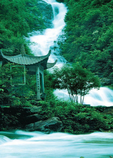 白水涧景色