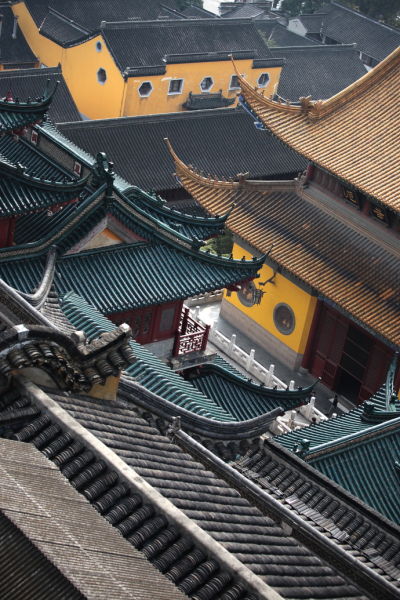 在镇江金山寺 感受佛法无边