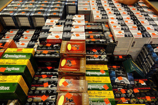 子弹更是开架陈列