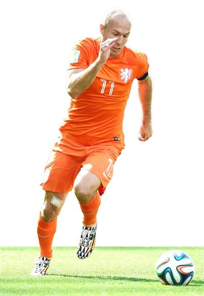 罗本世界杯上跑动距离已相当于1个马拉松