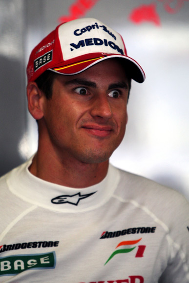 图文f1欧洲站首次练习赛苏蒂尔斗鸡眼