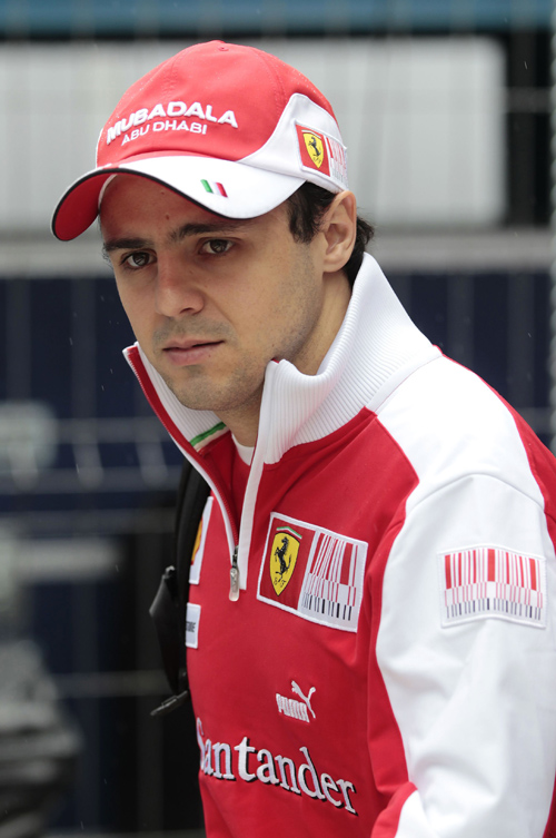 图文f1巴西站周六练习主场作战的菲利佩马萨