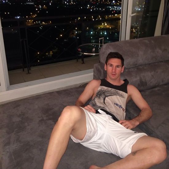 梅西伤好!自曝训练视频生龙活虎 检查结果100%痊愈