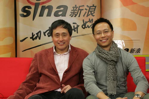 图文张路詹俊做客新浪聊欧冠新浪足彩专家哥俩好