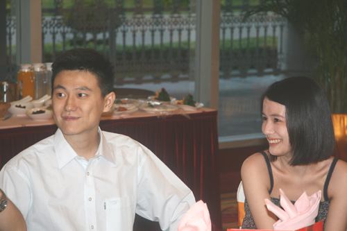 图文围甲联赛厦门专场聚焦孔杰和女友陈小匀