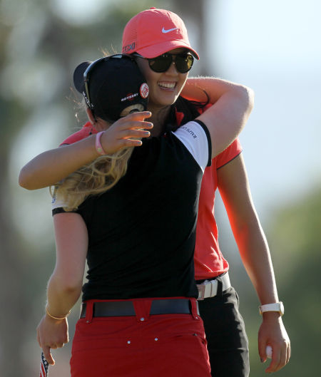 魏圣美批评lpga礼仪虚伪 不想再与对手隔空假拥抱