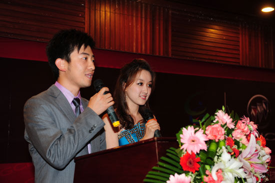 图文别克联赛南三区欢迎宴晚宴主持人