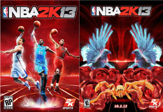 据美联社报道,知名篮球游戏nba(微博) 2k系列公布了新游戏2k13的封面