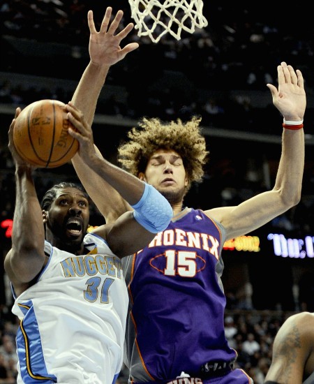 图文nba太阳113119掘金内内上篮受阻