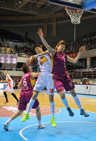 图文wcba总决赛第一场北京胜浙江北京队球员孙晓雨